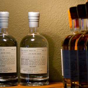 Limited release whiskey from House Spirits Distillery in Portland, Oregon.