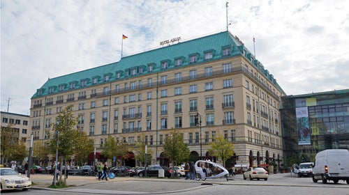 Germany's Hotel Adlon is a close match for the fictitious Grand Budapest Hotel.