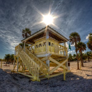 Crandon Park in Miami, an excellent spot for snorkeling and kayaking.
