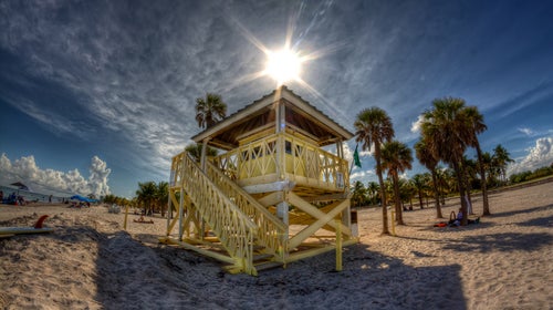 Crandon Park in Miami, an excellent spot for snorkeling and kayaking.