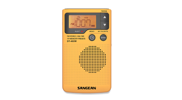 DT-400W AM/FM Digital Weather Alert Pocket Radio