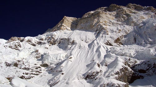 Annapurna's south face.