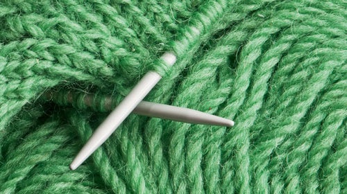 Stride after stride and stitch after stitch: David Babcock is now a candidate for the Guinness Book of World Records.