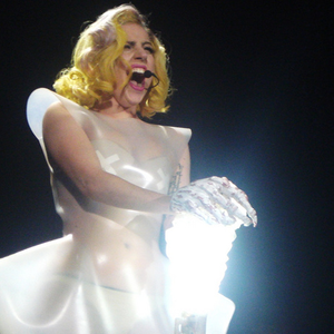 Lady Gaga, in the middle of making all your solar panels work better