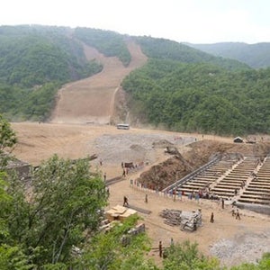 The new North Korean ski resort