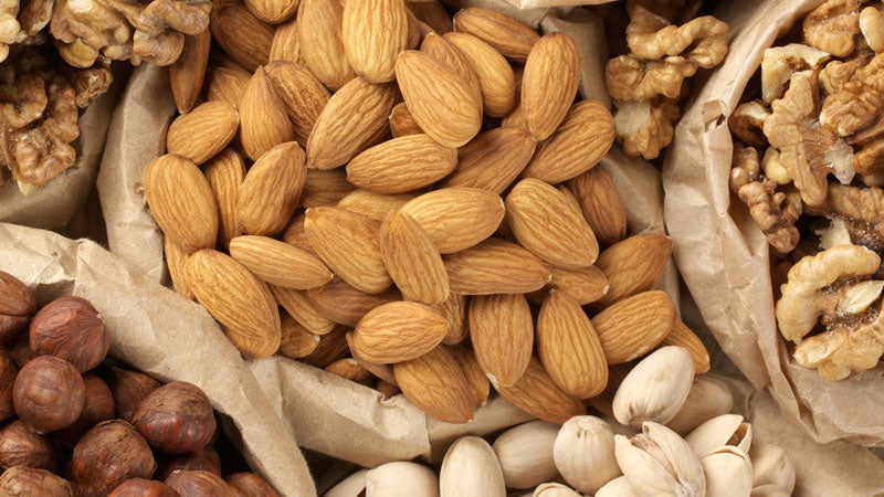 The results of the study apply to any nut, even peanuts (which aren't technically nuts).