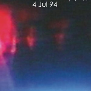 The first color image of sprite lightning