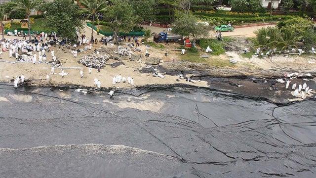 oil spill thailand PTT chemical