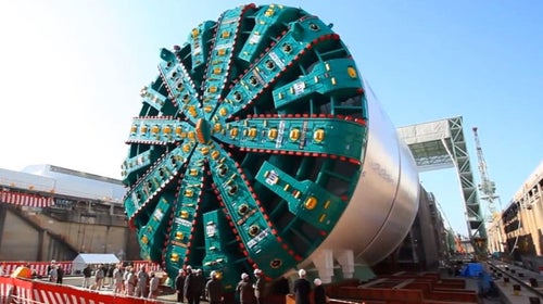 bertha tunnel boring seattle object blockage