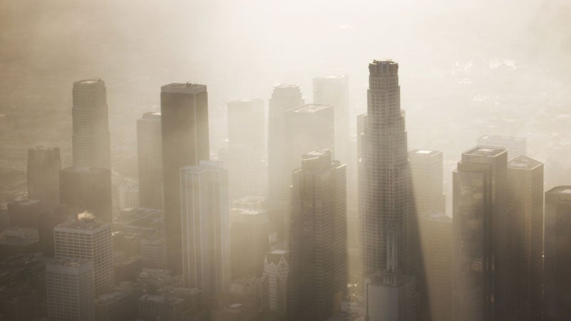 Los Angeles Downtown Smog