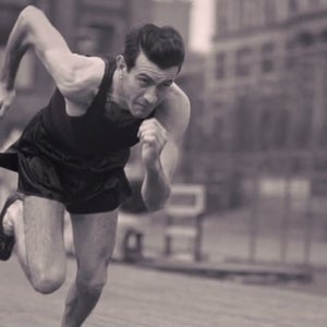 1936 Louis Zamperini Olympian Runner Running