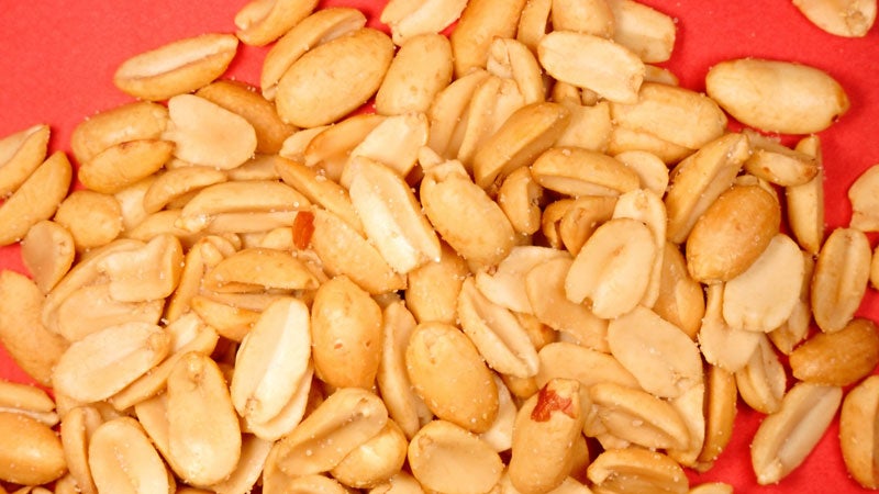 Salted peanuts