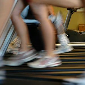 running treadmill