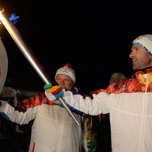 Sochi Olympic Torch Flame Fire