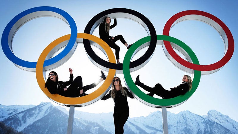 Team USA sits 3rd in overall medal count with five.