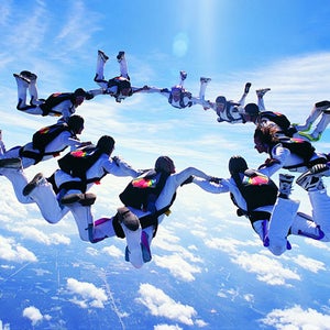 skydiving world record attempt World Team OutsideOnline news