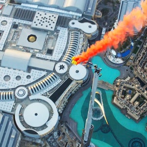 BASE Jumping World Record Dubai OutsideOnline news