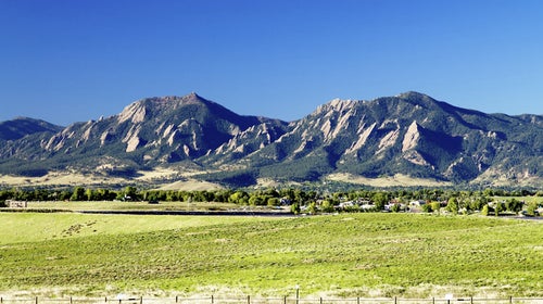 Flatirons Boulder