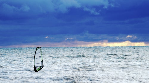 The U.S. Coast Guard rescued a Cuban windsurfer from the Florida Keys on Friday.