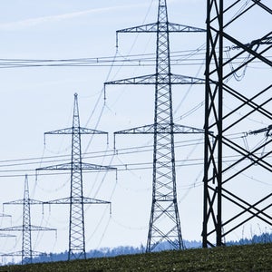 electricity pylons