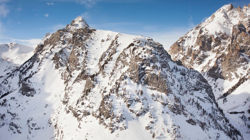 Veiled Peak and Mount Wister