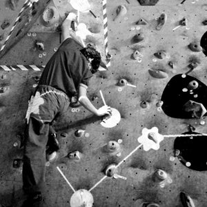 It's like connect the dots--but with 2014 climbing-style.
