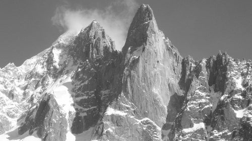 Mont Blanc Patrice Hyvert Aiguille des Grands Charmoz Talèfre glacier