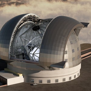 Chile telescope explosion European Extremely Large Telesc