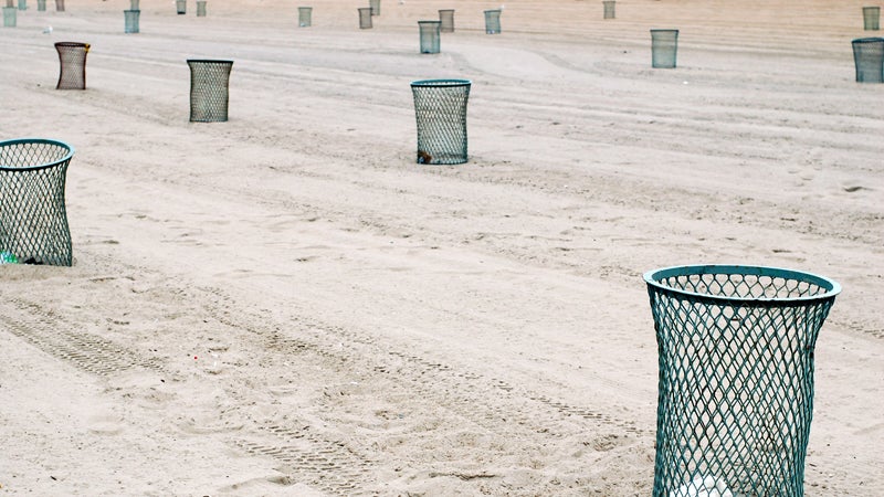 Good thing there is no ban on banning beach bins.