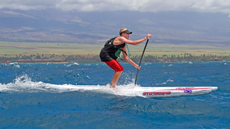 Molokai2Oahu Connor Baxter Kai Lenny Dave Kalema SUP