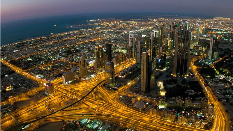 Dubai: The city where the streets are paved and the people are paid in gold.