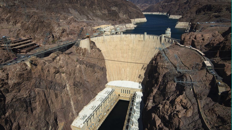 With Lake Mead's infamous bathtub rings pointing to dangerously low water levels, people in the Colorado River are riding a slippery slope into critical drought. outside online; outside magazine; hoover dam