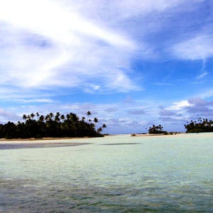The people of Kiribati will be 1,200 miles away from this pristine home is relocation becomes necessary.