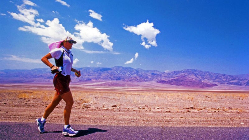 Smith-Batchen went through the lowest lows to the highest highs during her 584-mile run. Literally.