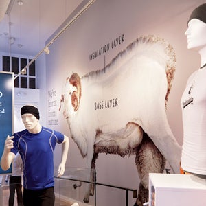 Clothing made from Icebreaker Merino Wool already uses nanotechnology to improve temperature regulation—imagine what the company could do with graphene! supercapacitor future tech fabric nano supermaterial electric