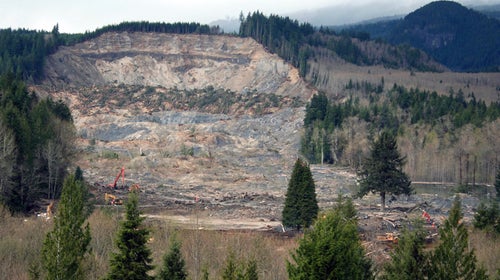 In March a mudslide in Washington killed 41 people. The mudslide in Mesa County, Colorado is said to dwarf the Washington slide in size.