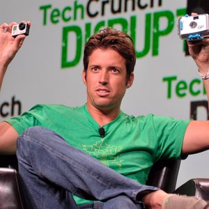 GoPro founder Nick Woodman has 17.8 million reasons to have his hands in the air.