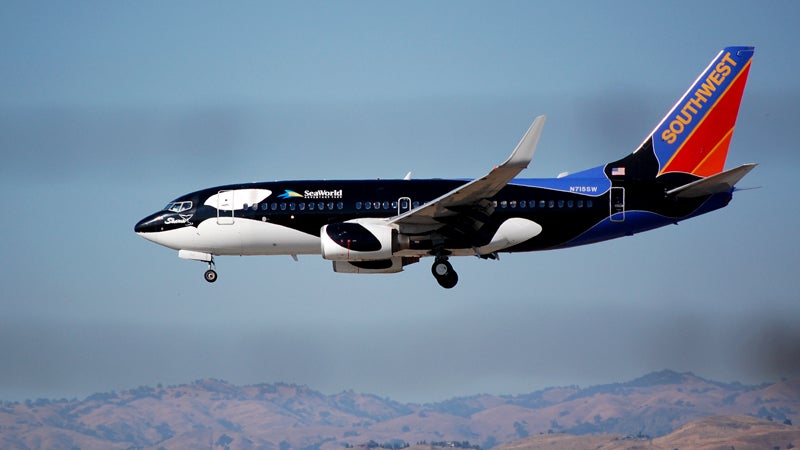Southwest will no longer be jet-setting in high Shamu style.