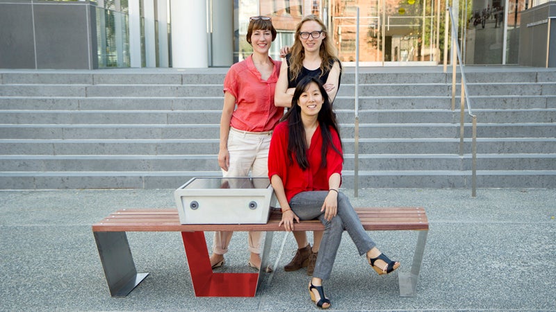 soofa boston solar panels usb data cloud environment mit media lab changing environments benches solar benches