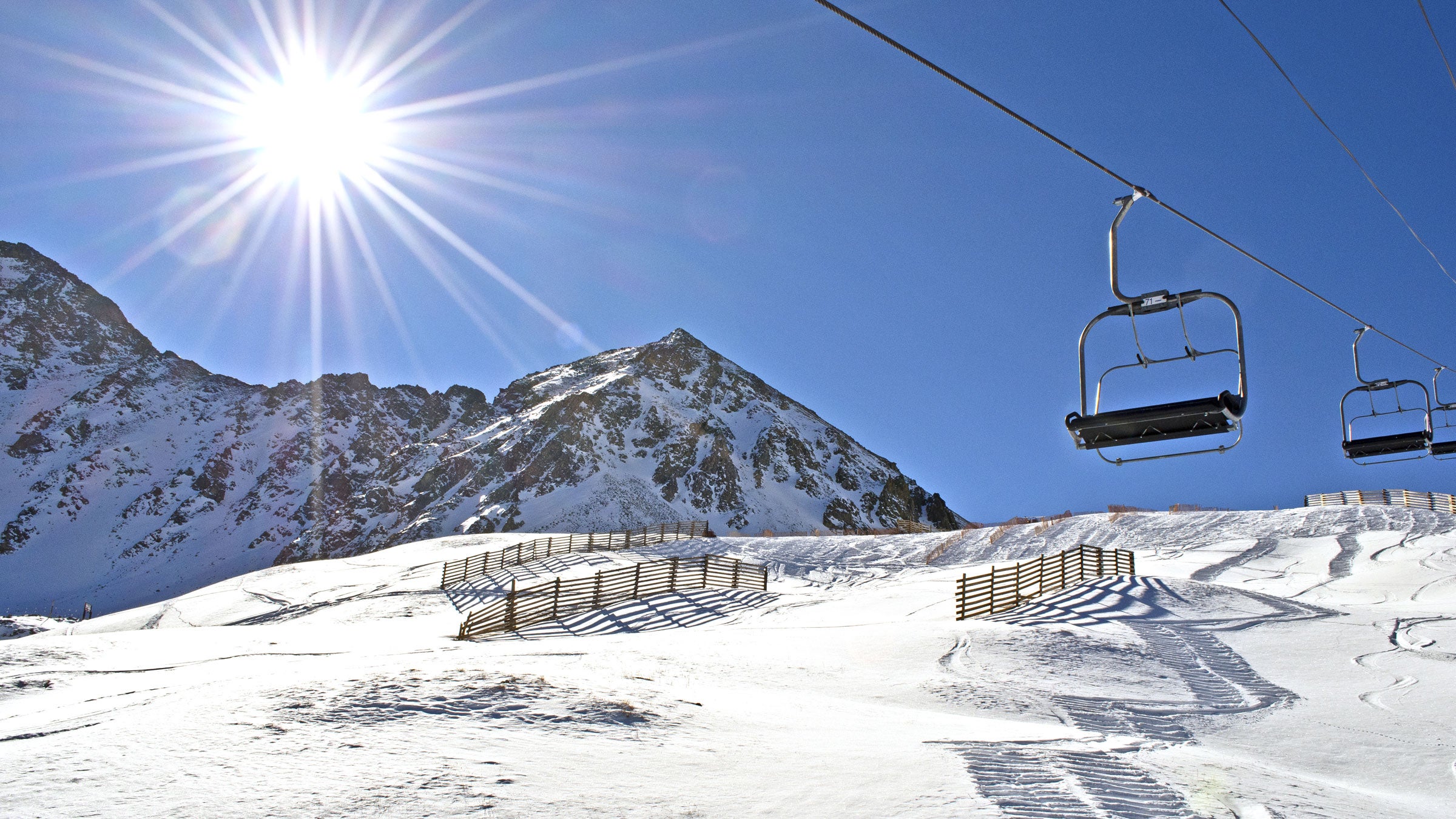 Arapahoe Basin began snowmaking on October 2, and received an extra foot of snow in the past few weeks.