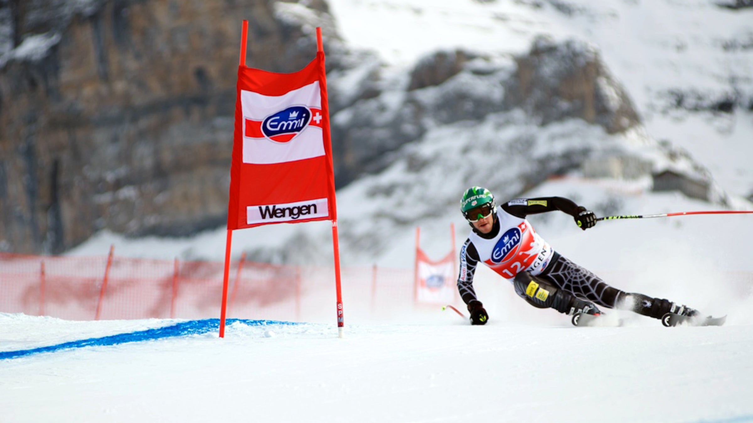 Berner Oberland Bode Miller downhill Lauberhorn race ski Switzerland Wengen