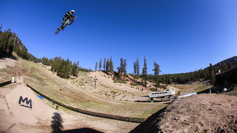 Mountain store bike jump