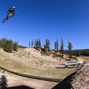 Cam Zink mountain bike red bull rampage monster energy world of x games guinness world records dirt-to-dirt bicycle straight a triple-digit distance backflip x games mammoth mountain world record hannah weinberger news from the field outside outside magazine outside online