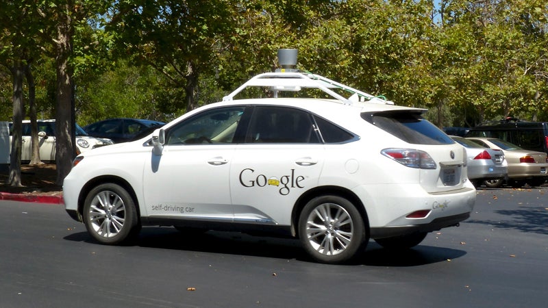 Google Audi Mercedes Benz self-driving car California DMV