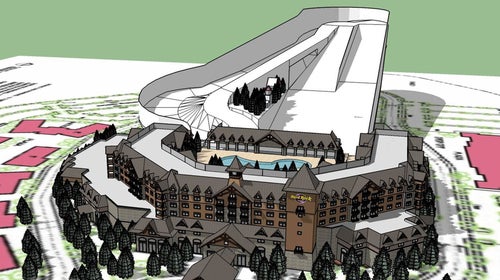 The resort will cost about $215 million to construct.