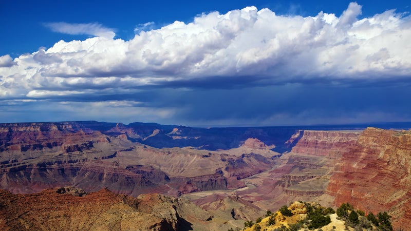 Grand Canyon inner canyon kaibab katie arnold hannah weinberger news from the field national park service special use permit extended day hike rim-to-rim rim-to-rim-to-rim rim to rim colorado river hermit's rest