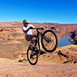 2012 biking canyon desert moab mountain biking slickrock utah