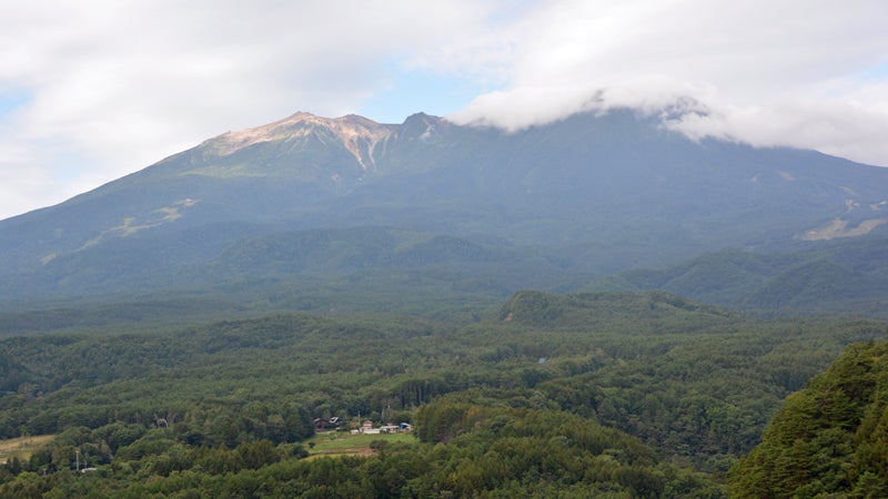 Japan Mount Ontake volcano