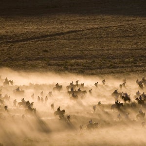 Primal Quest took place in Utah in 2006. Competitors trekked, paddled, and rode horses, among other disciplines.