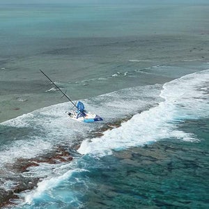 Volvo Ocean Race 2014-15 Team Vestas Wind Aerial Coastguards accident gounded